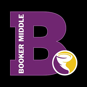 Booker Middle School logo