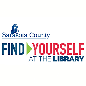 Sarasota County Libraries “Find Yourself at the Library” logo
